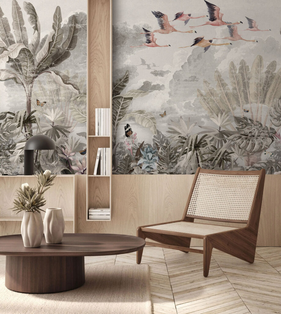 Een luchttocht boven bloemen — interieur 2