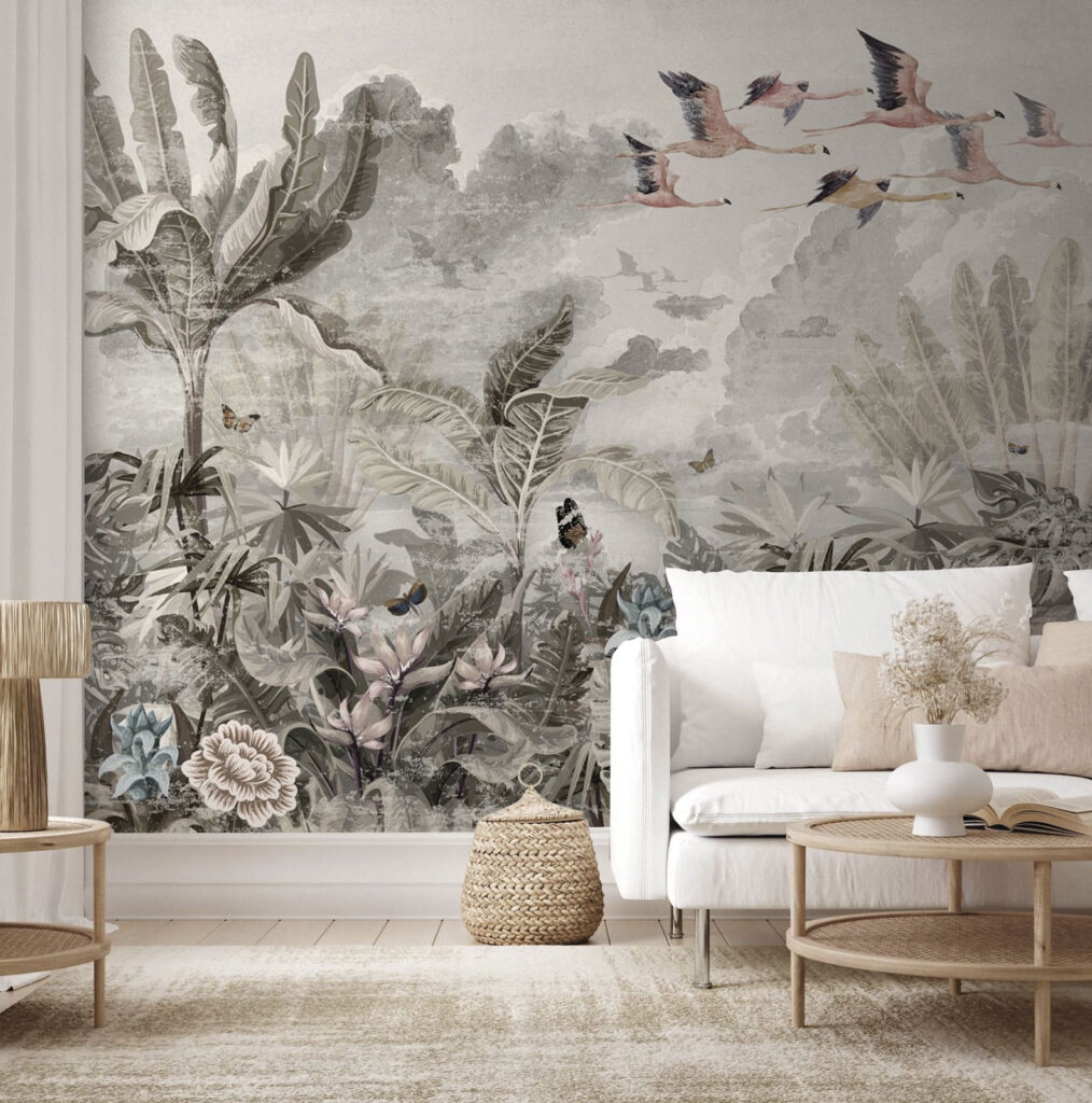 Een luchttocht boven bloemen — interieur 3