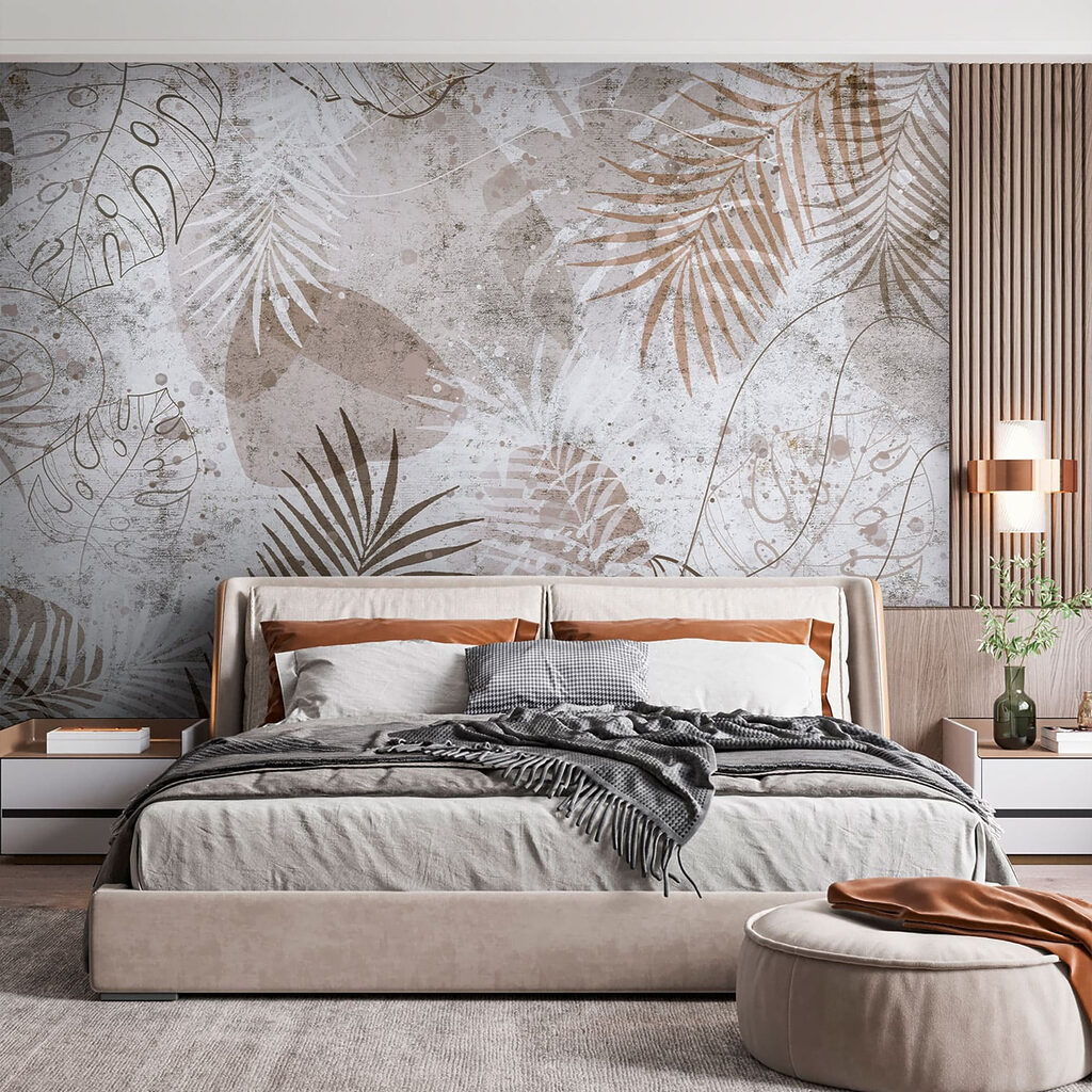 Elegante botanische patronen in neutrale tinten — interieur 5