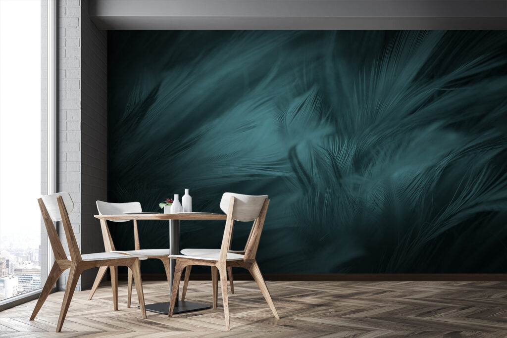 Turkooizen veren als stroming — interieur 3