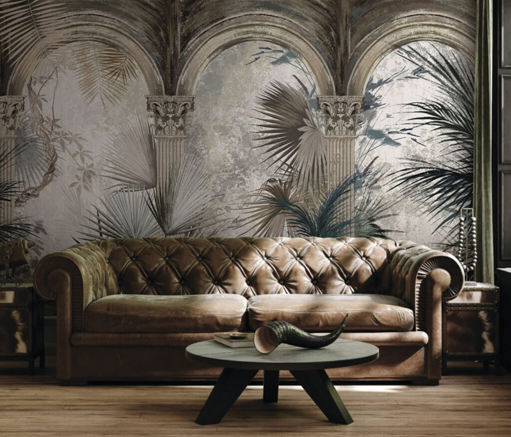 Palmen voor oude arcaden — interieur 1