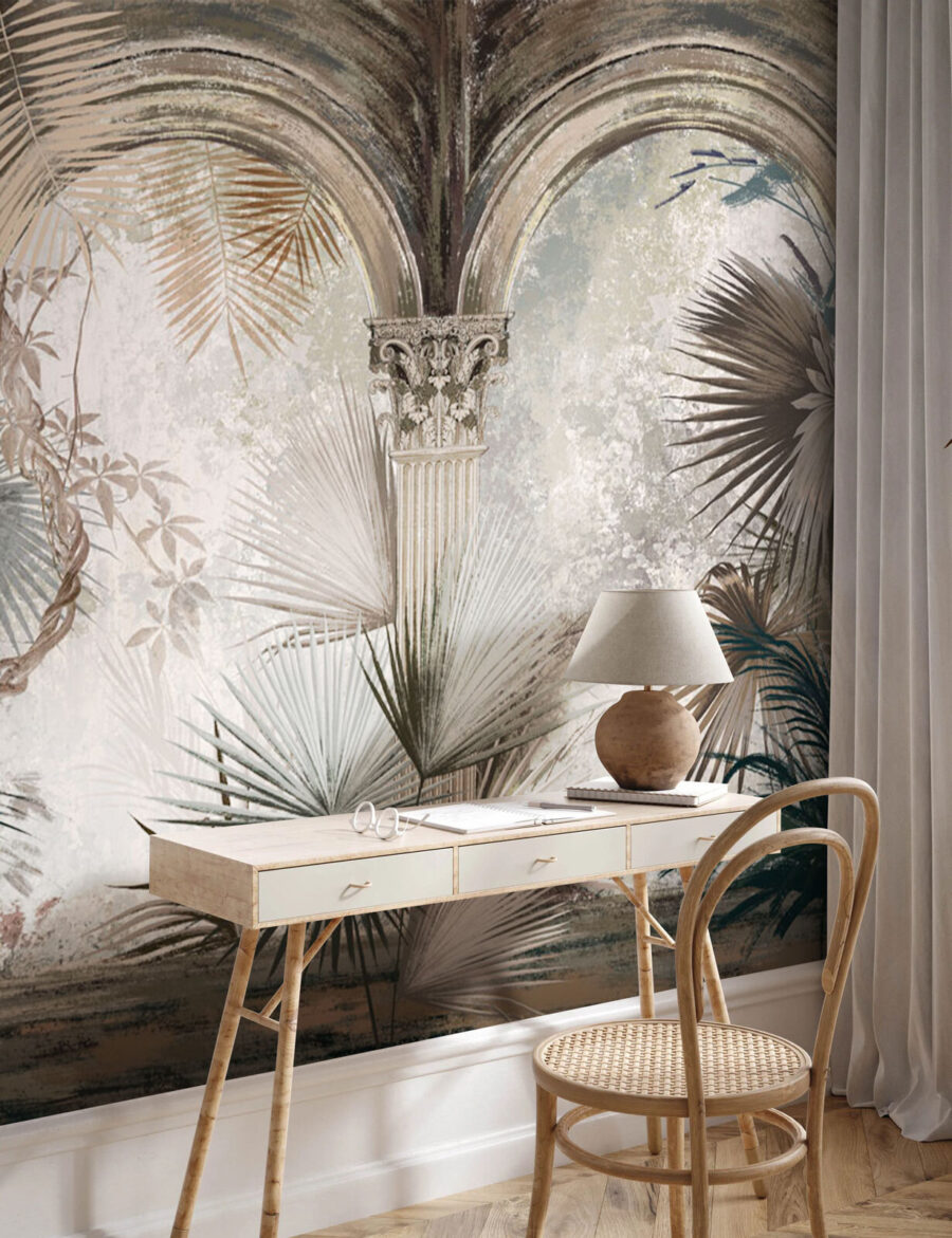Palmen voor oude arcaden — interieur 5