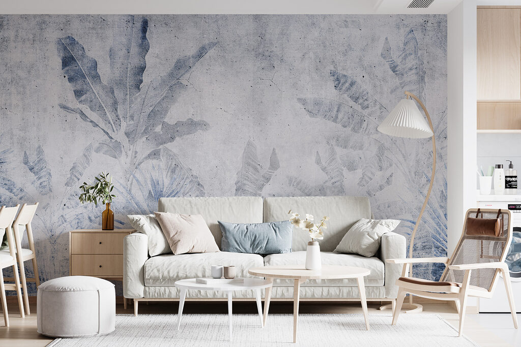 Palmblad in oude afdrukken — interieur 2