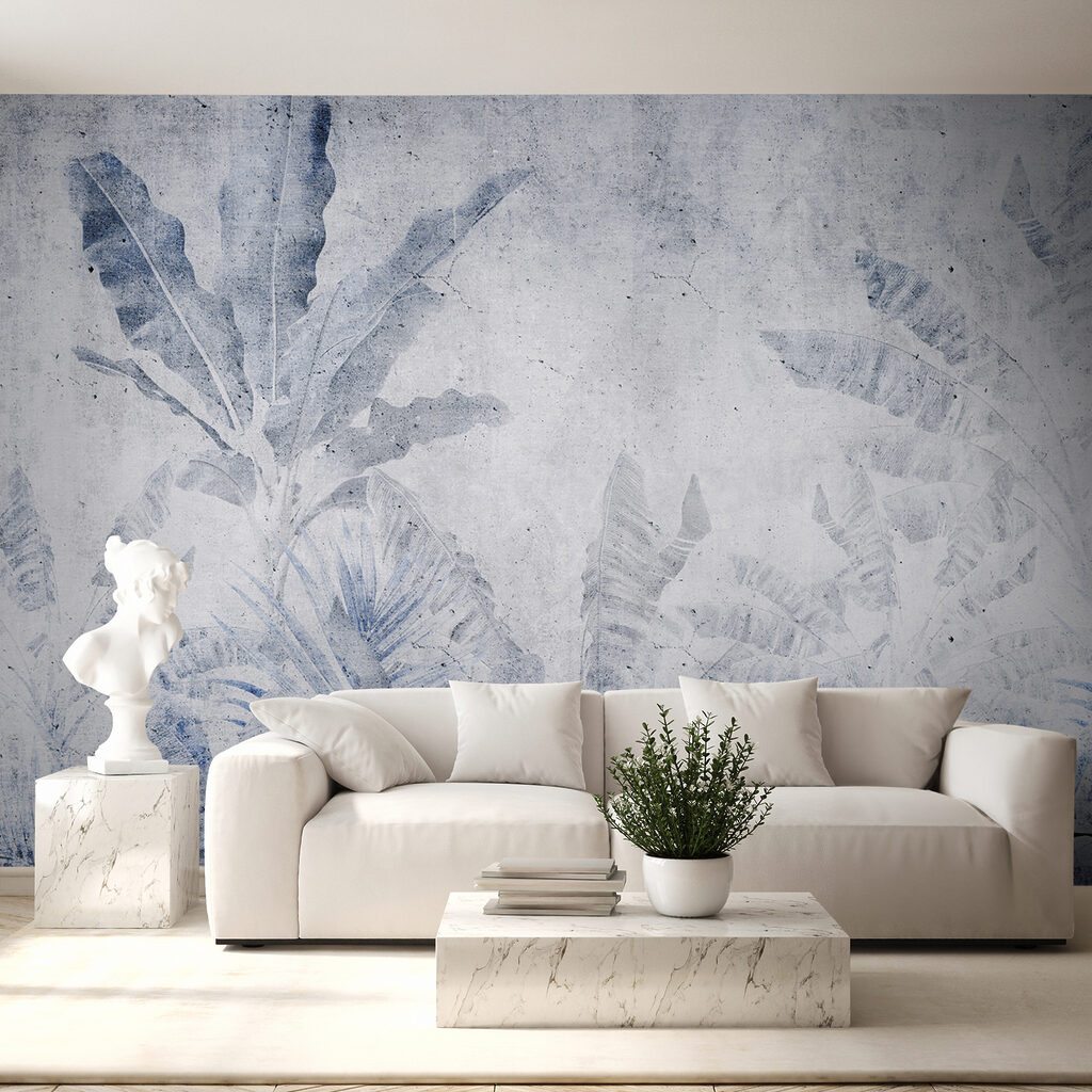 Palmblad in oude afdrukken — interieur 3