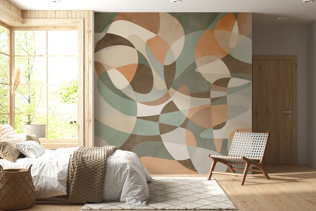 Kleurrijk patroon op een oppervlak — interieur 6