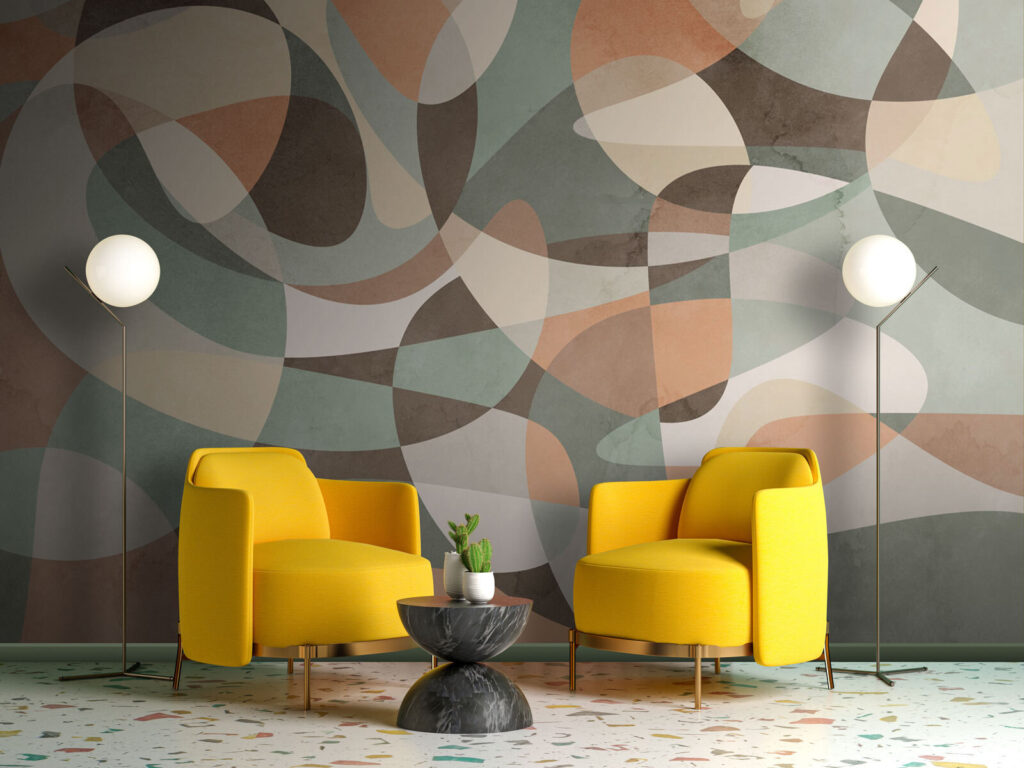 Kleurrijk patroon op een oppervlak — interieur 5