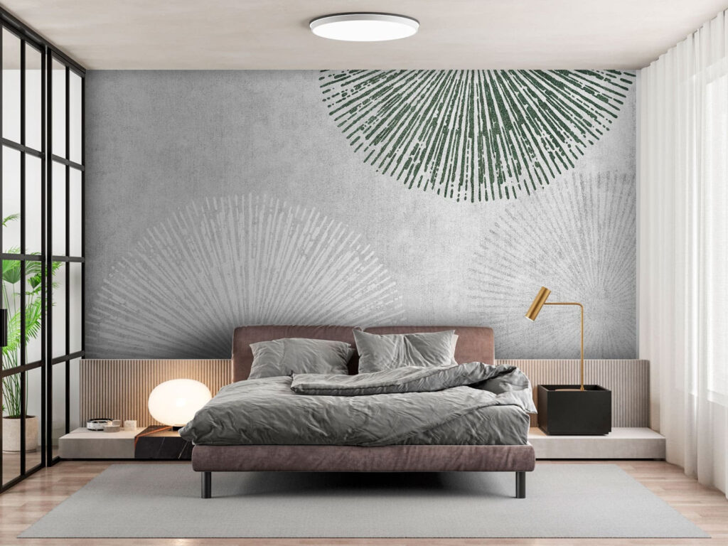 Cirkels van fijne stralen — interieur 3