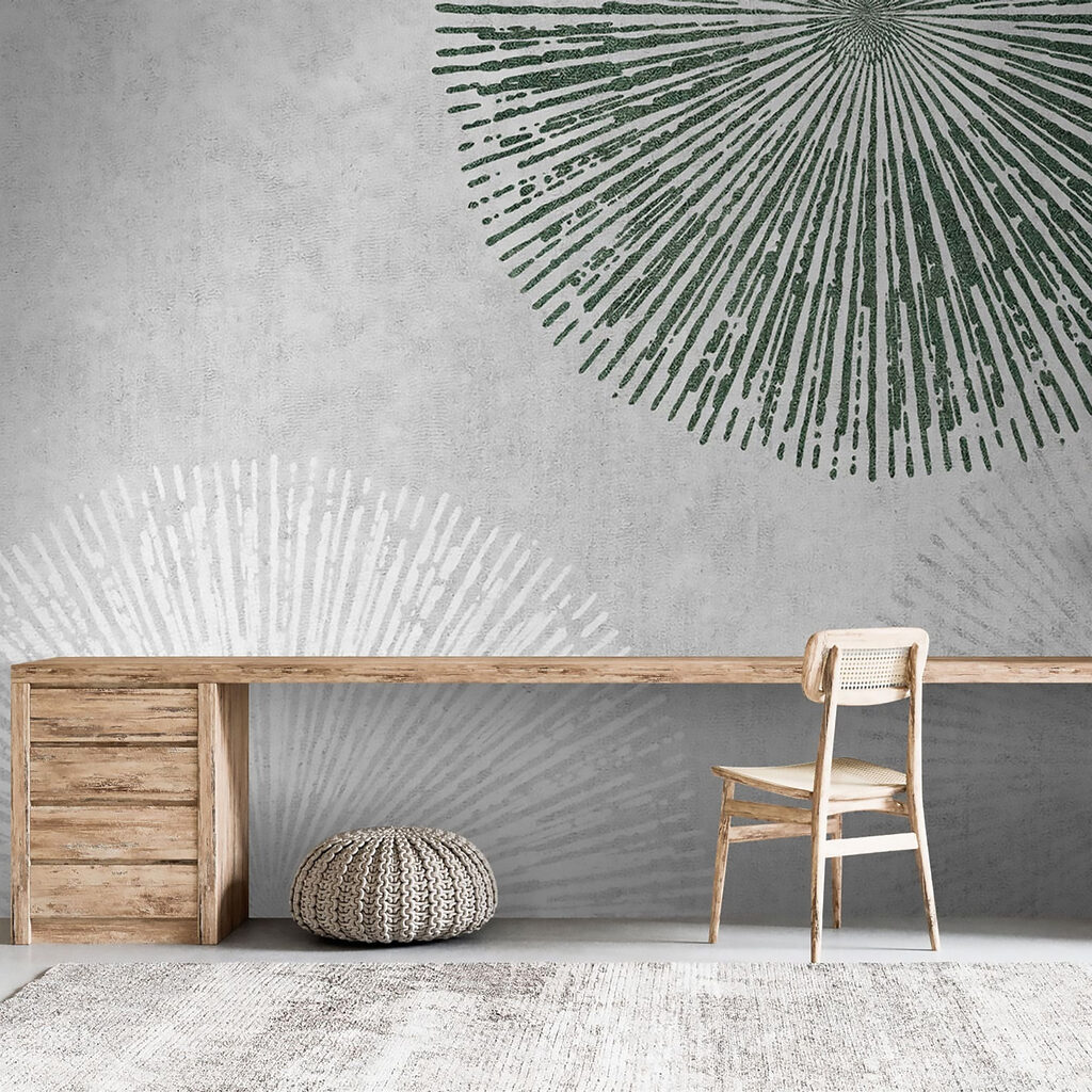 Cirkels van fijne stralen — interieur 6