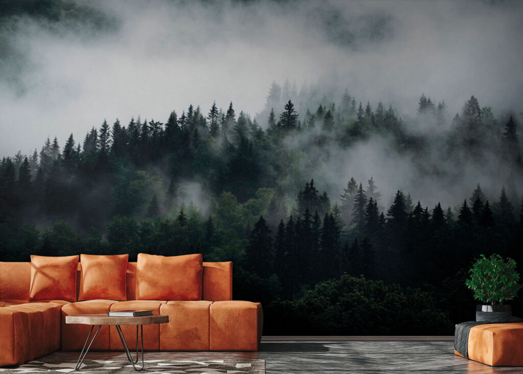 Mist over donkere kruinen — interieur 2