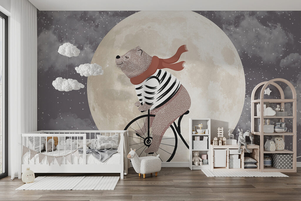 Beer fietst bij maanlicht — interieur 4