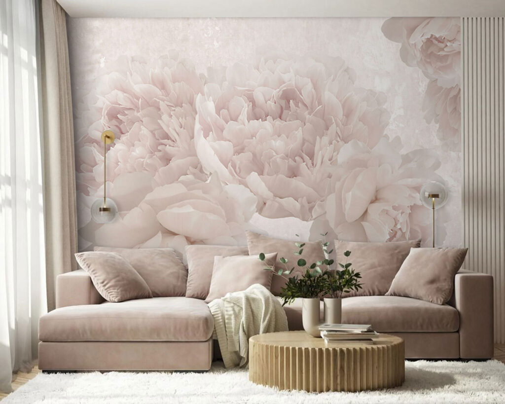 Groep witte bloemen — interieur 4