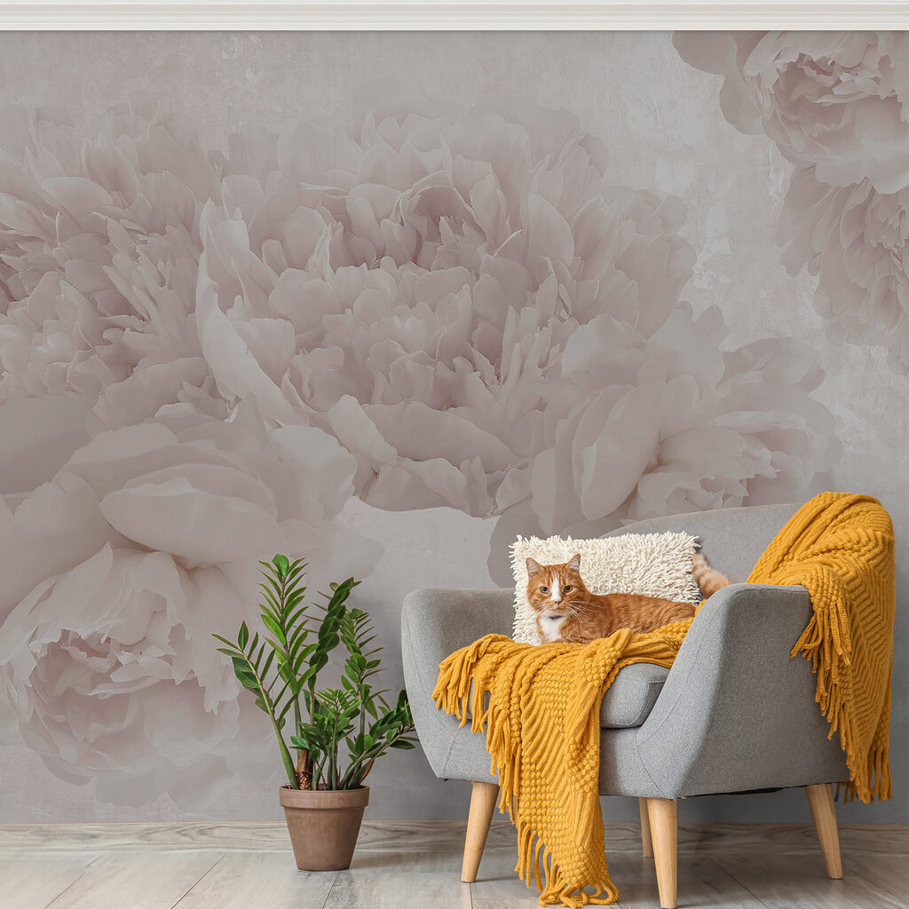 Groep witte bloemen — interieur 3