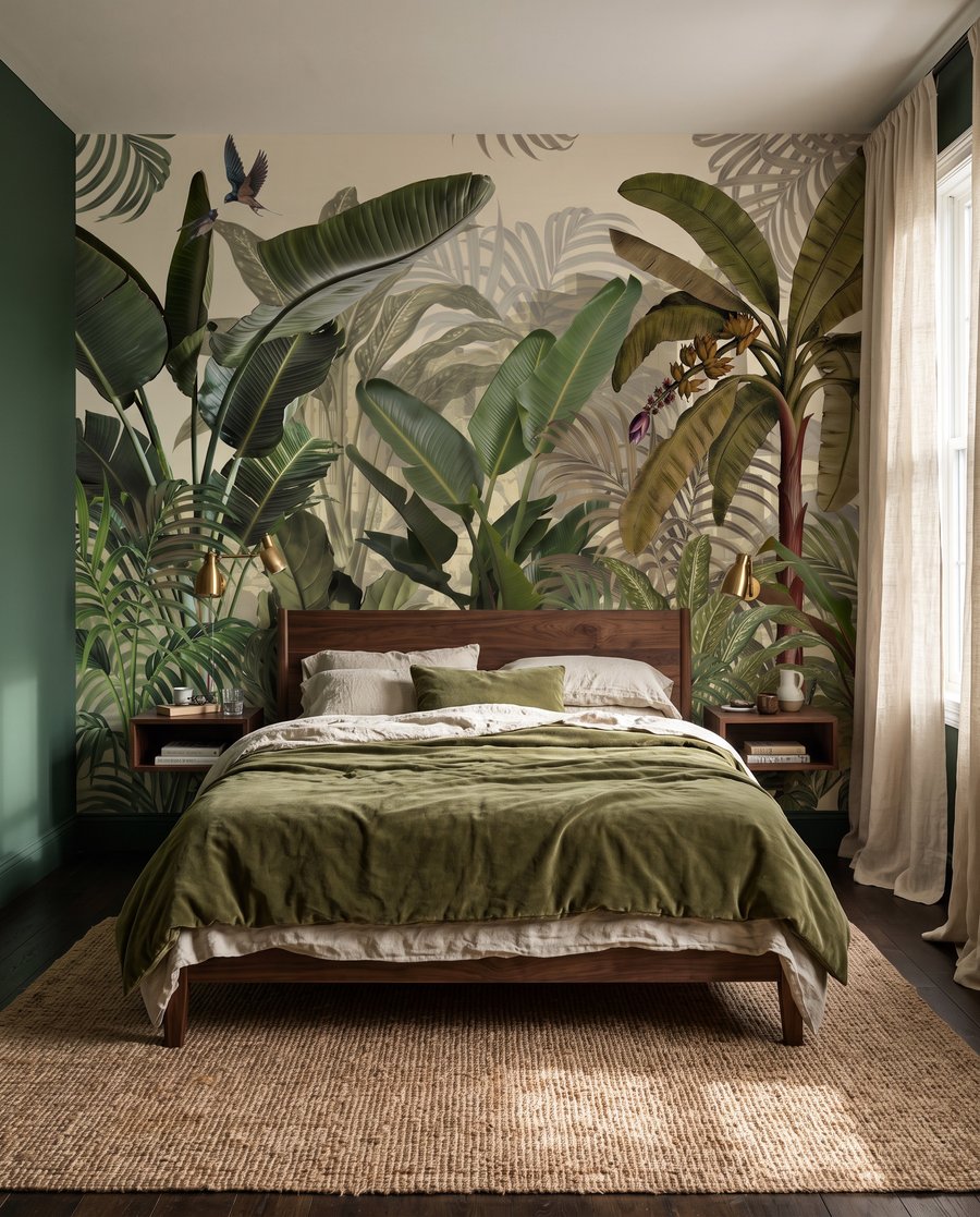 Blad boven diep groen — interieur 2