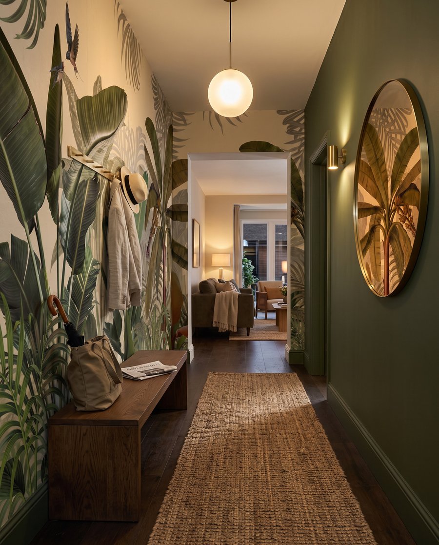 Blad boven diep groen — interieur 4