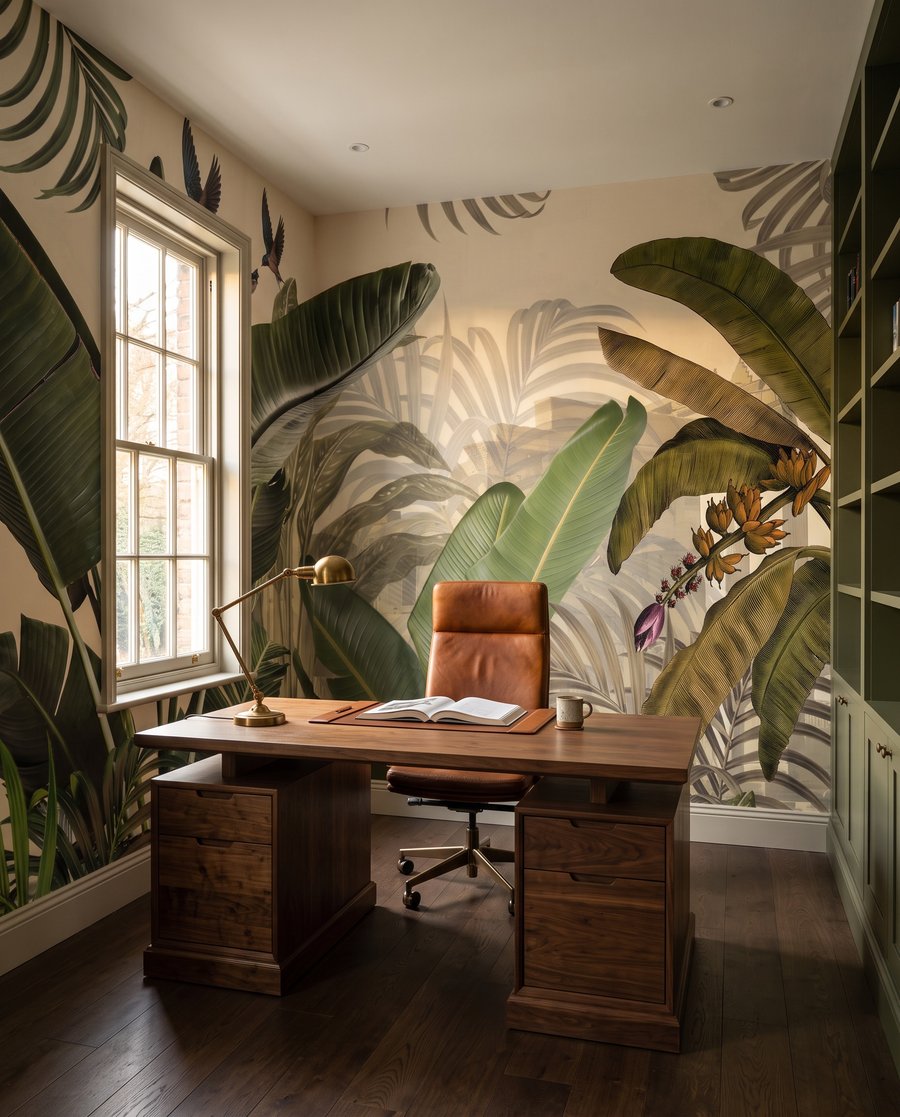 Blad boven diep groen — interieur 6