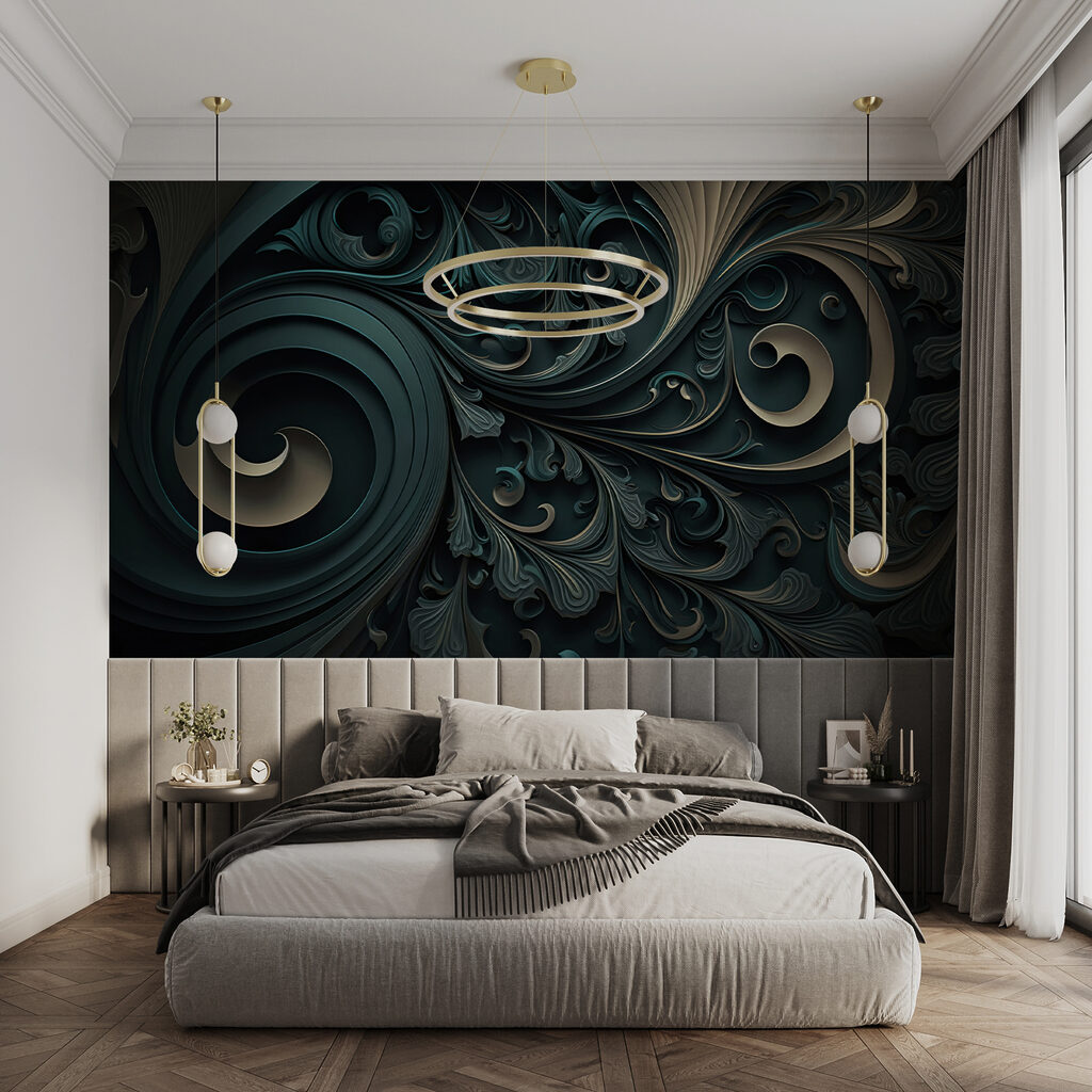 Elegante wervelingen en ingewikkelde ontwerpen — interieur 5