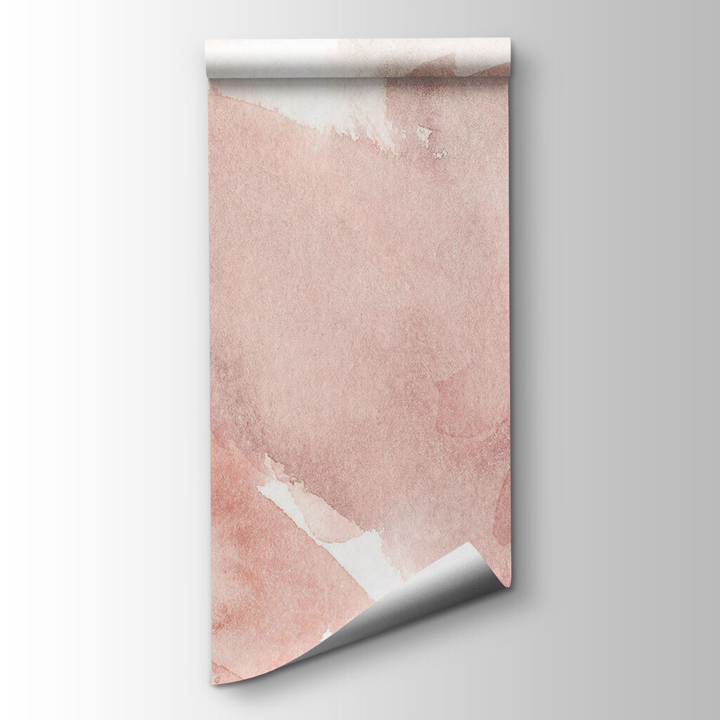 Roze aquarelbladeren — productweergave