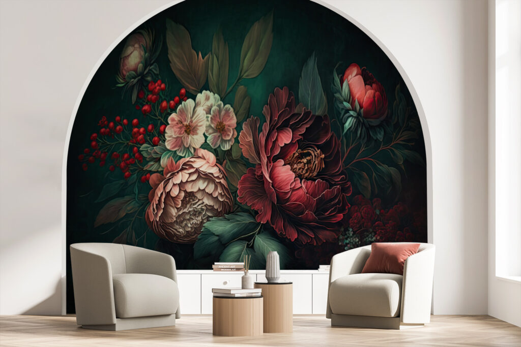 Donker boeket met bessen — interieur 2