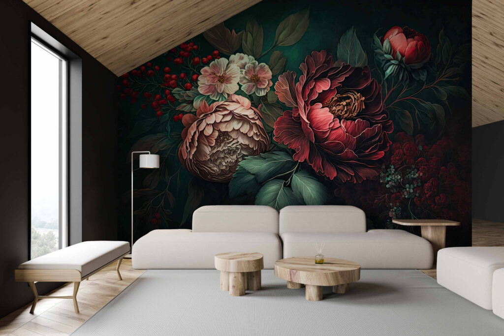 Donker boeket met bessen — interieur 3