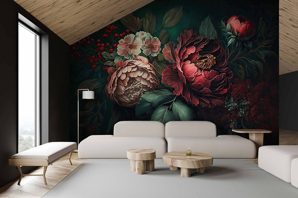 Donker boeket met bessen — interieur 4