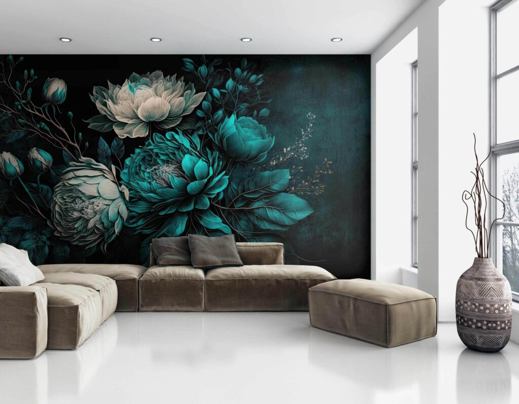 Een boeket uit watergroen — interieur 2