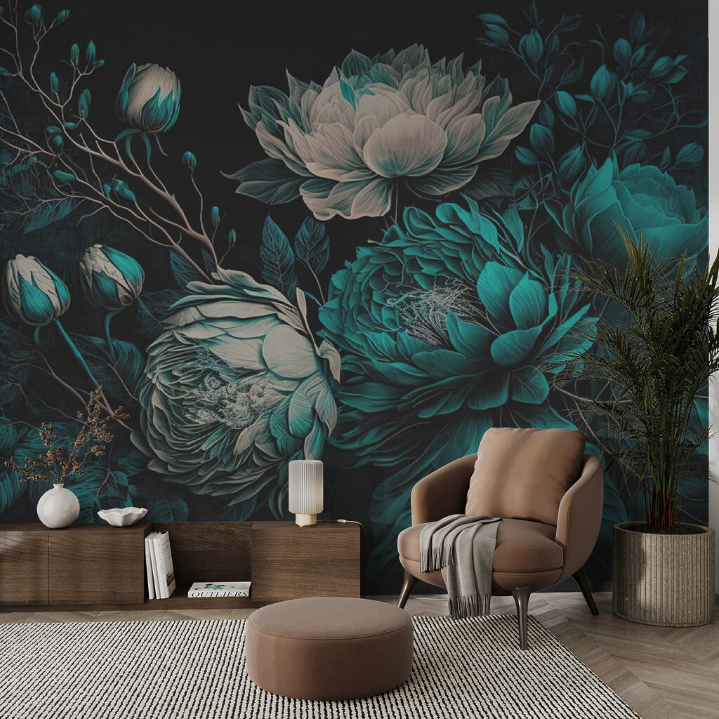 Een boeket uit watergroen — interieur 4