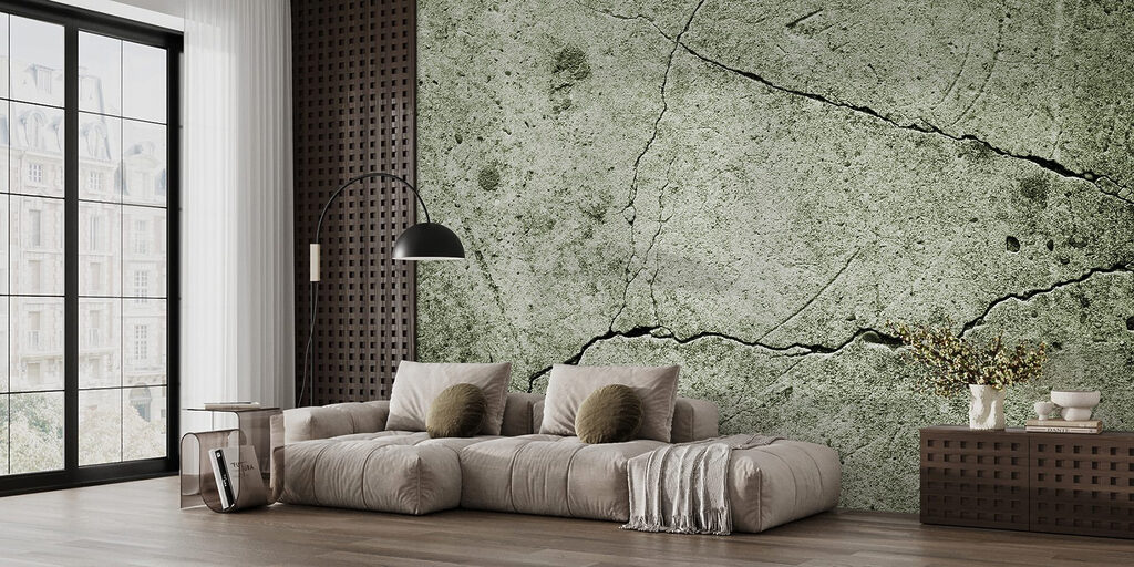 Barsten in verweerde kleurlagen — interieur 2