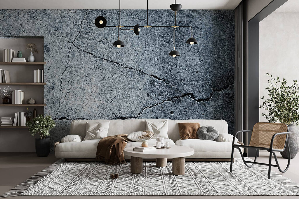 Barsten in verweerde kleurlagen — interieur 1