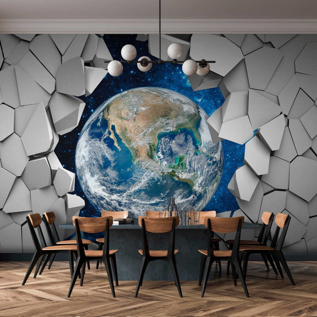 De aarde breekt door — interieur 8