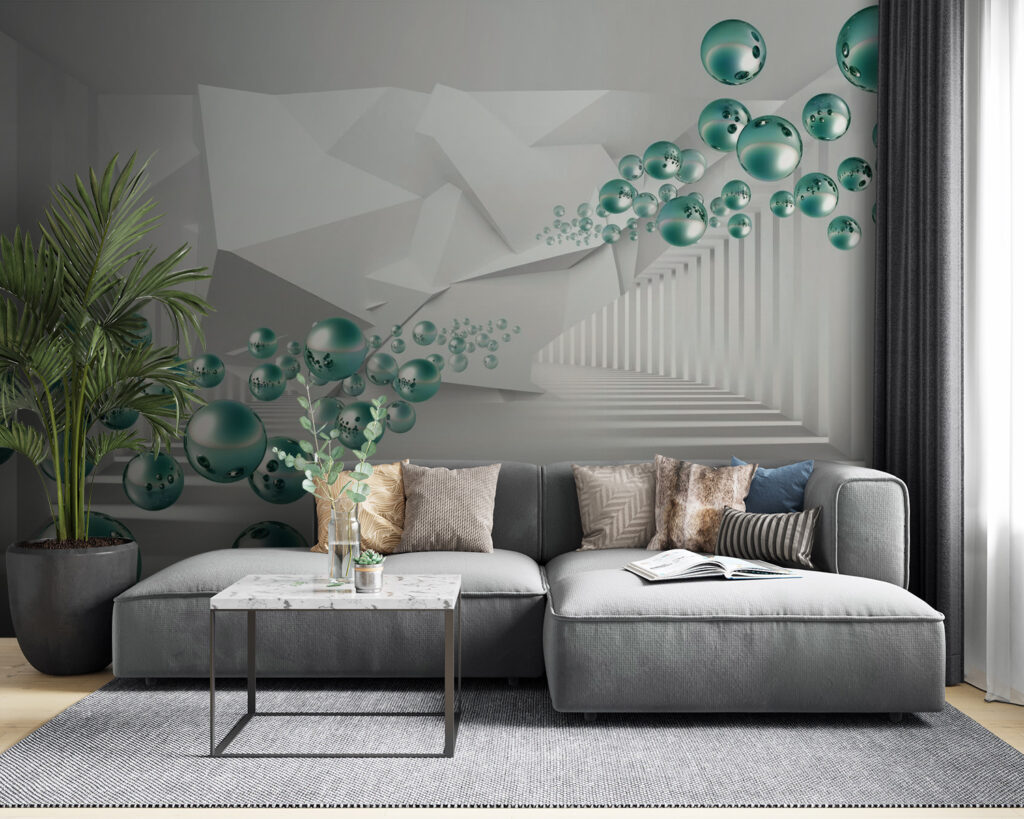 Bollen in de gang — interieur 1