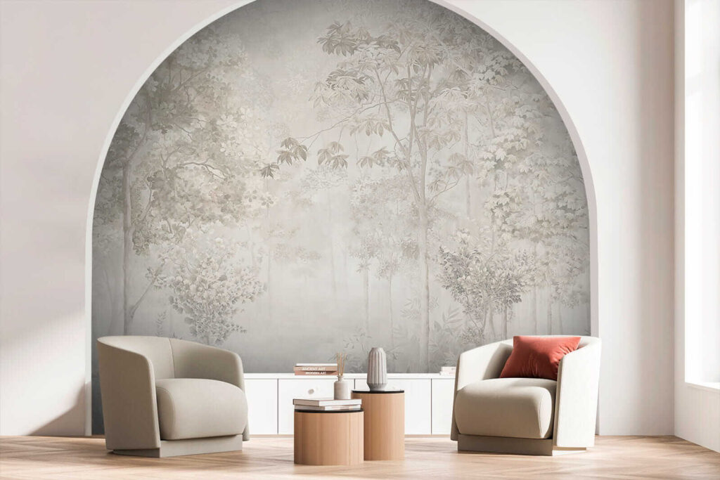 Onder hoge bomen — interieur 2