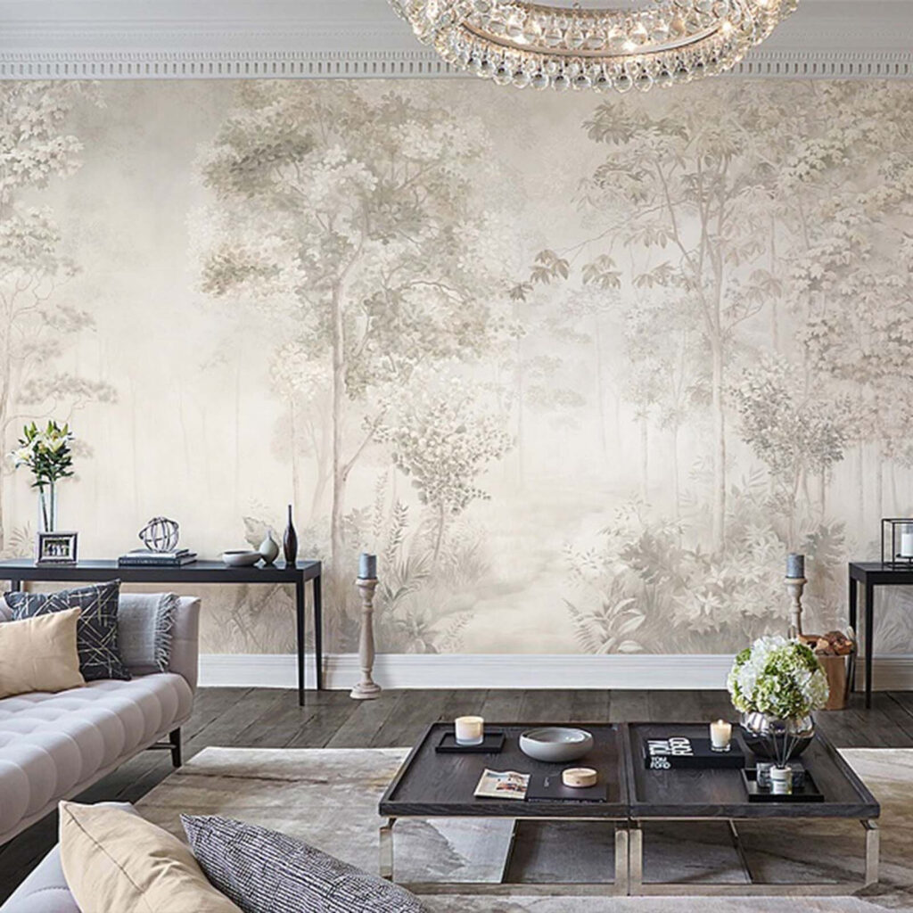 Onder hoge bomen — interieur 3