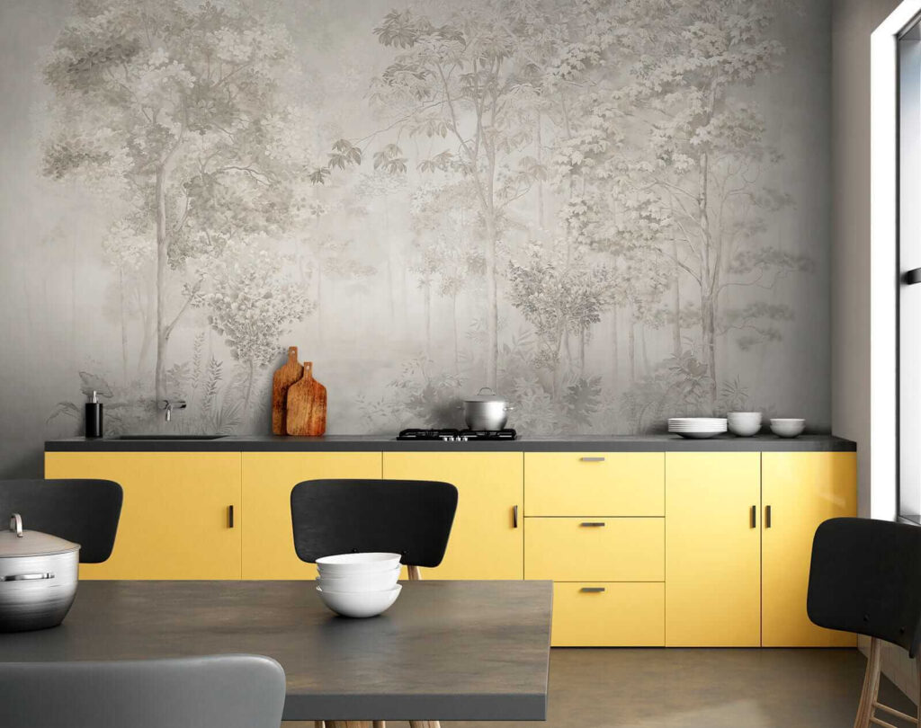Onder hoge bomen — interieur 4