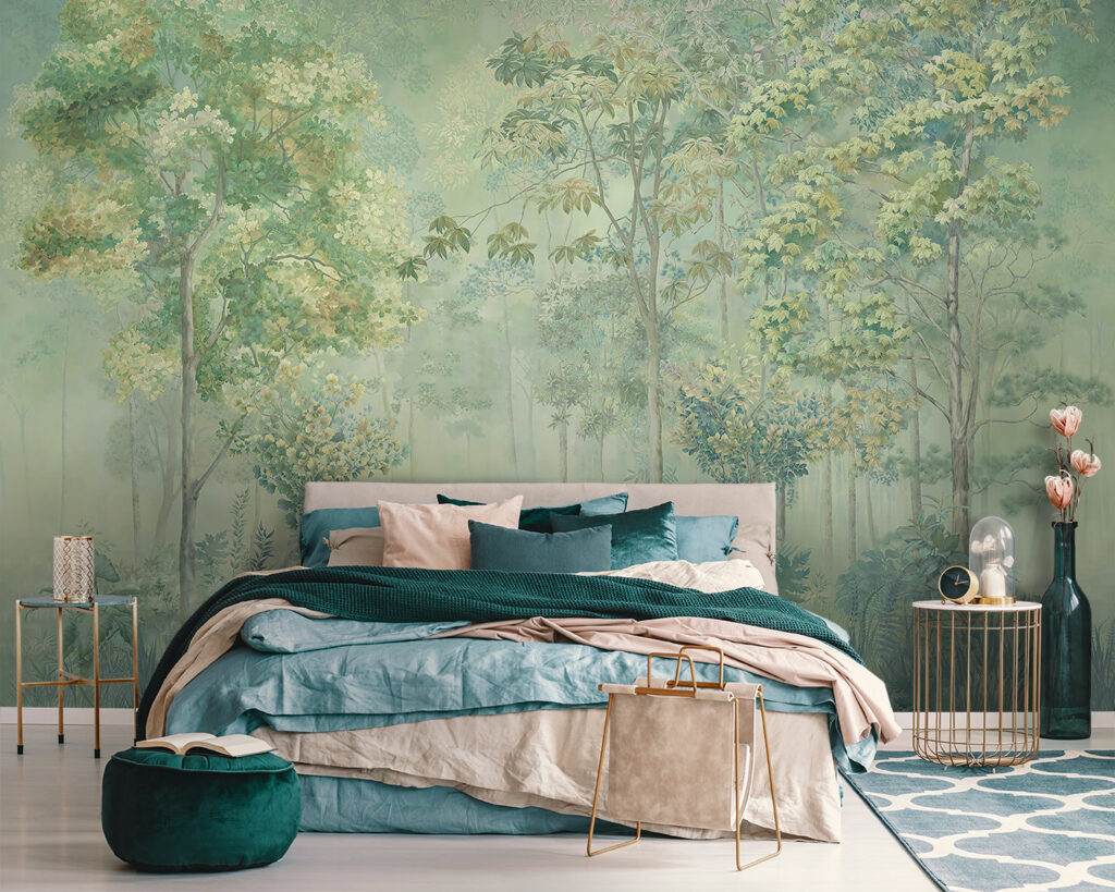 Onder hoge bomen — interieur 1