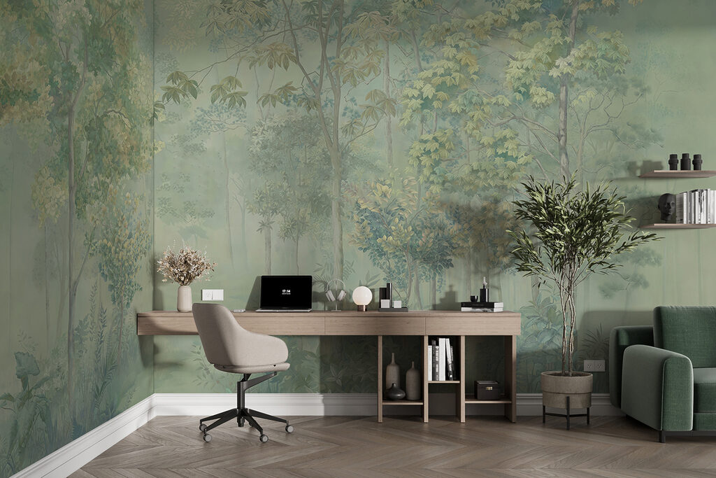Onder hoge bomen — interieur 3
