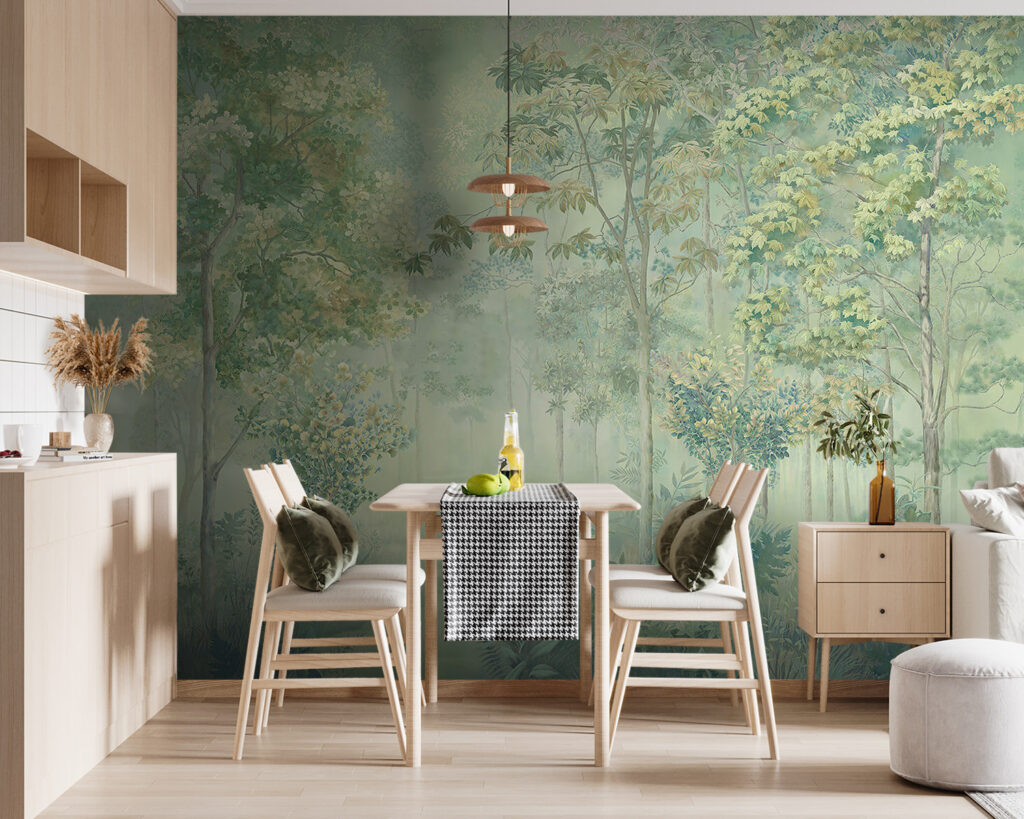 Onder hoge bomen — interieur 2