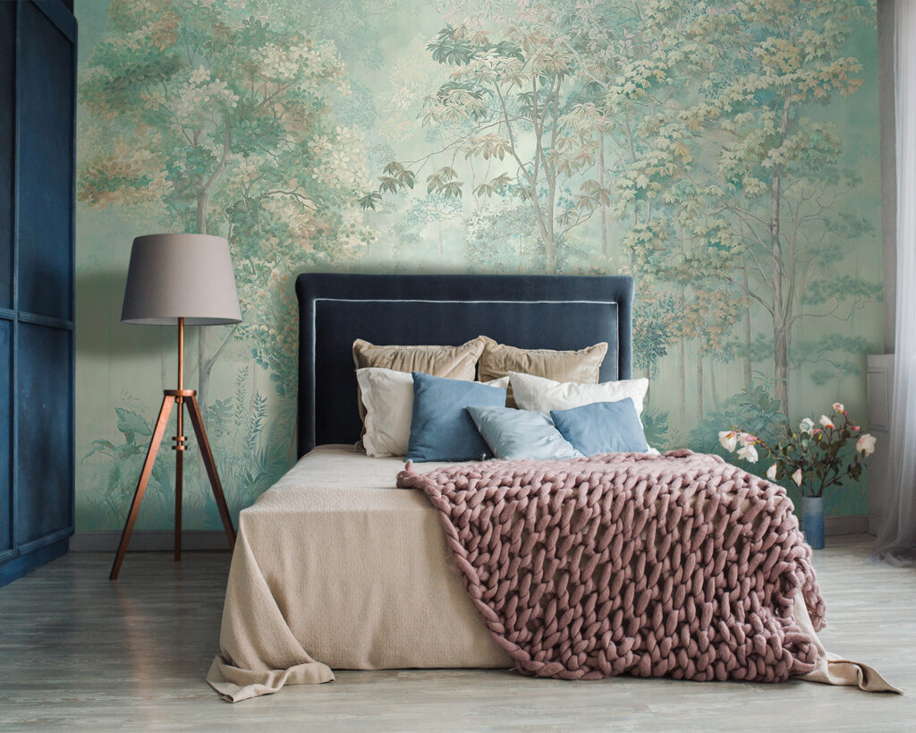 Onder hoge bomen — interieur 1