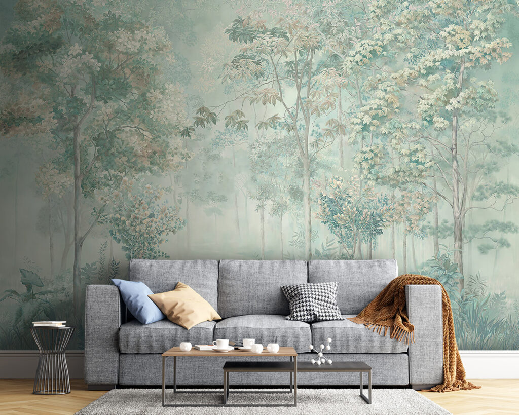 Onder hoge bomen — interieur 2