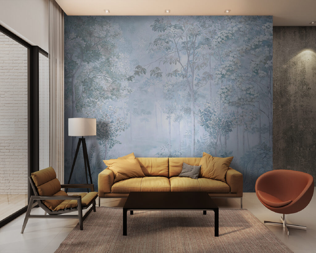 Onder hoge bomen — interieur 3