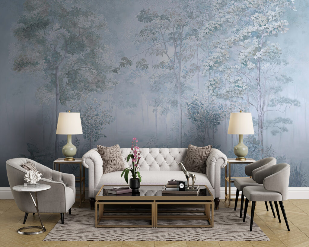 Onder hoge bomen — interieur 1