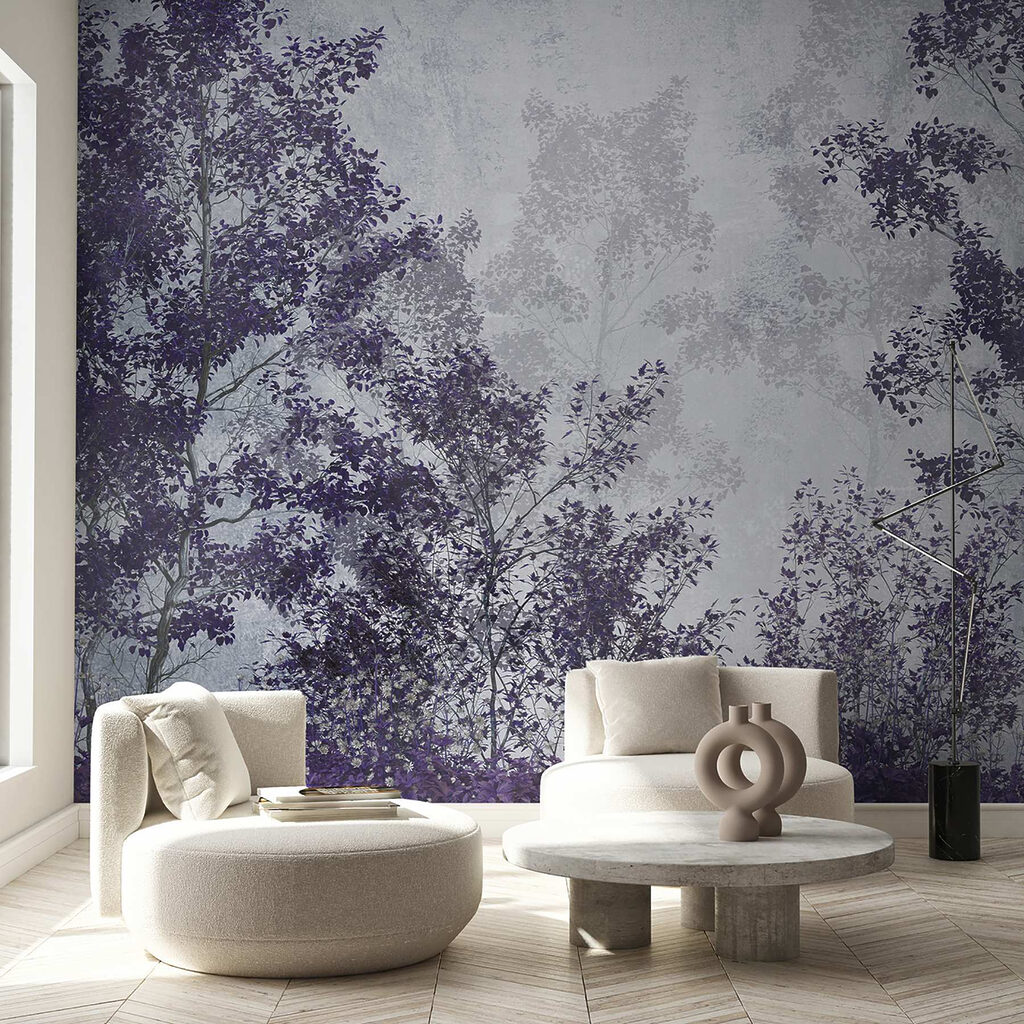 Boomkruinen rond een lichtplek — interieur 2