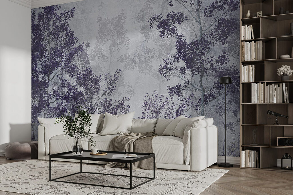 Boomkruinen rond een lichtplek — interieur 3