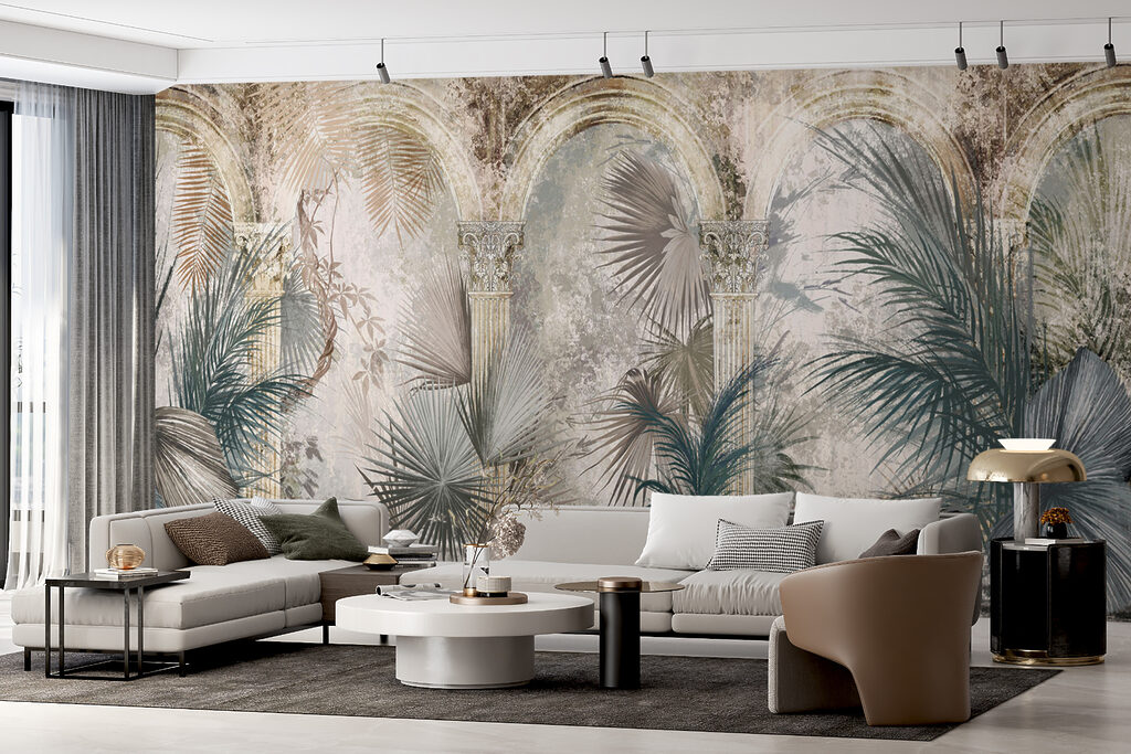 Palmen voor oude arcaden — interieur 4