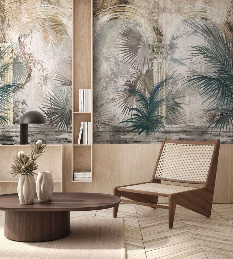 Palmen voor oude arcaden — interieur 1