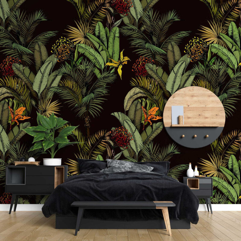 Kleine jungletuinen in herhaling — interieur 2