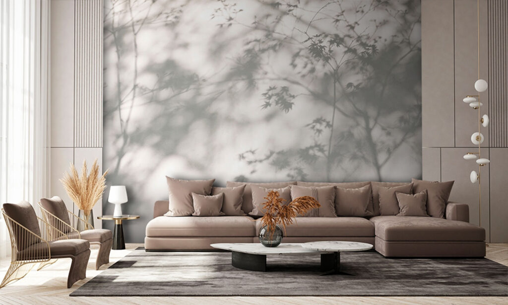 Bladschaduwen als een sluier — interieur 2