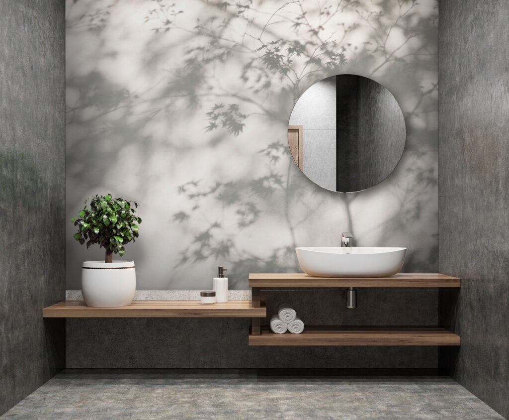 Bladschaduwen als een sluier — interieur 3
