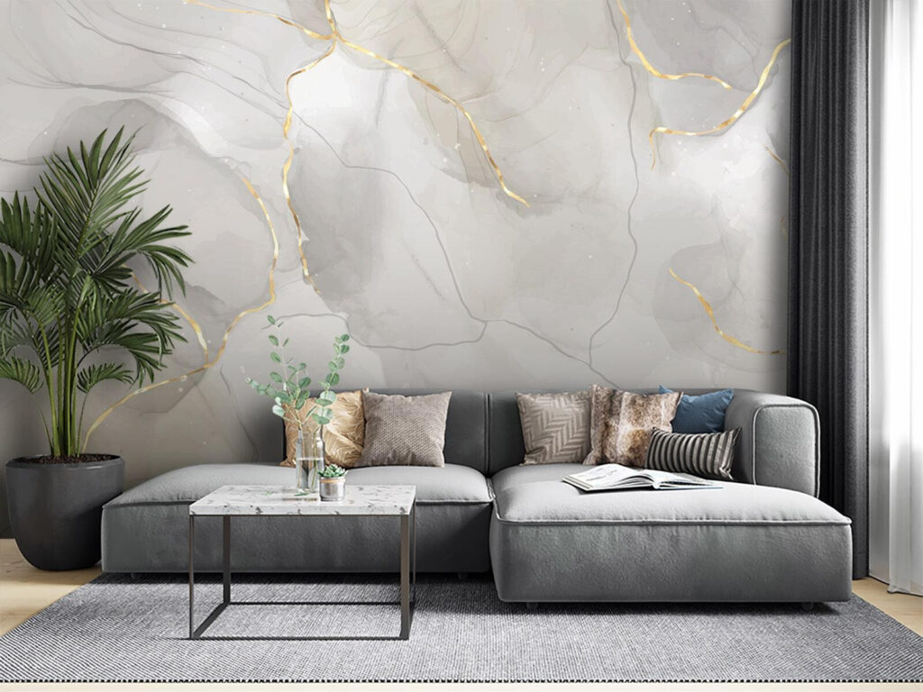 Bleke aders met lichtsporen — interieur 2