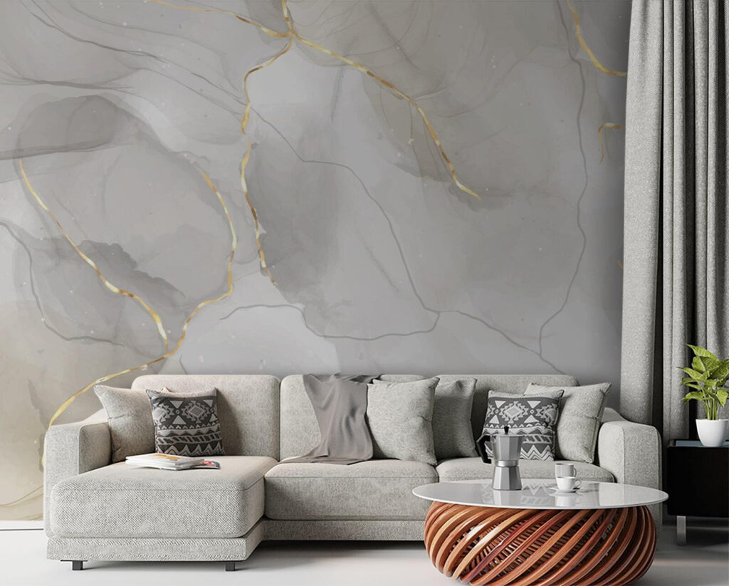 Bleke aders met lichtsporen — interieur 3