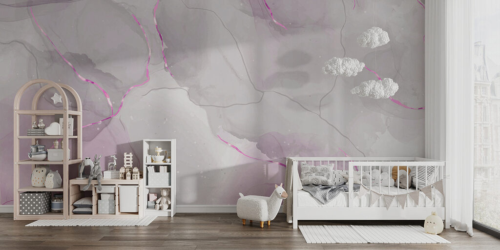 Bleke aders met lichtsporen — interieur 1